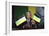 Nelson Mandela-Denis Paquin-Framed Photographic Print