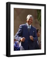 Nelson Mandela-John Parkin-Framed Photographic Print