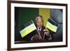 Nelson Mandela-Denis Paquin-Framed Photographic Print