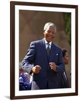 Nelson Mandela-John Parkin-Framed Photographic Print