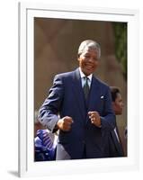 Nelson Mandela-John Parkin-Framed Photographic Print