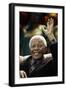 Nelson Mandela-Themba Hadebe-Framed Photographic Print