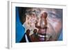 Nelson Mandela-Ben Curtis-Framed Photographic Print