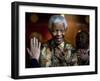 Nelson Mandela-Peter Dejong-Framed Photographic Print