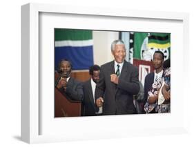 Nelson Mandela-David Brauchli-Framed Photographic Print