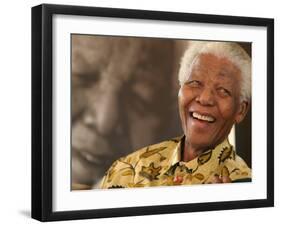 Nelson Mandela-Denis Farrell-Framed Photographic Print