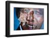 Nelson Mandela-Ben Curtis-Framed Photographic Print