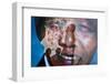 Nelson Mandela-Ben Curtis-Framed Photographic Print