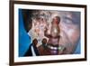 Nelson Mandela-Ben Curtis-Framed Photographic Print