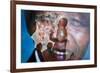 Nelson Mandela-Ben Curtis-Framed Photographic Print