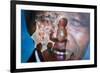Nelson Mandela-Ben Curtis-Framed Photographic Print