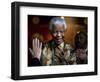 Nelson Mandela-Peter Dejong-Framed Photographic Print