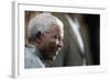 Nelson Mandela-Themba Hadebe-Framed Photographic Print