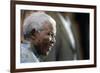 Nelson Mandela-Themba Hadebe-Framed Photographic Print