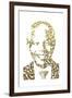 Nelson Mandela-Cristian Mielu-Framed Art Print