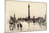 Nelson Monument, Trafalgar Square, London, 1887-Joseph Pennell-Mounted Giclee Print