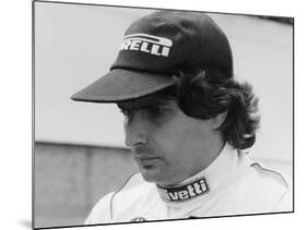 Nelson Piquet at the British Grand Prix, Silverstone, 1985-null-Mounted Photographic Print