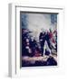 Nelson Receiving the Surrender of the San Nicolas, February 14,1797-Richard Westall-Framed Giclee Print