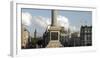 Nelson's Column Plinth Panorama, Trafalgar Square, Westminster, London-Richard Bryant-Framed Photographic Print