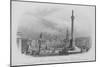 Nelson's Column, Trafalgar Square, Etc-null-Mounted Giclee Print