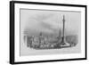 Nelson's Column, Trafalgar Square, Etc-null-Framed Giclee Print