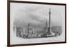 Nelson's Column, Trafalgar Square, Etc-null-Framed Giclee Print