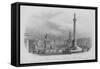 Nelson's Column, Trafalgar Square, Etc-null-Framed Stretched Canvas