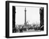 Nelson's Column, Trafalgar Square, London, 1920-null-Framed Photographic Print