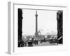 Nelson's Column, Trafalgar Square, London, 1920-null-Framed Photographic Print