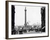 Nelson's Column, Trafalgar Square, London, 1920-null-Framed Photographic Print