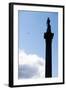 Nelson's Column, Trafalgar Square, London-Felipe Rodriguez-Framed Photographic Print