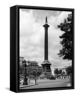 Nelson's Column-Fred Musto-Framed Stretched Canvas