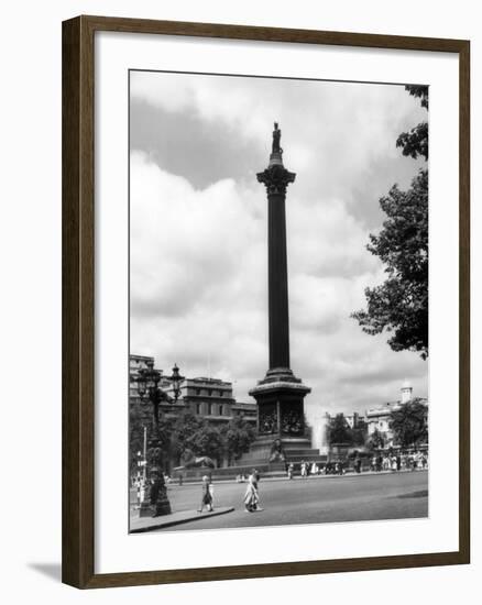 Nelson's Column-Fred Musto-Framed Photographic Print