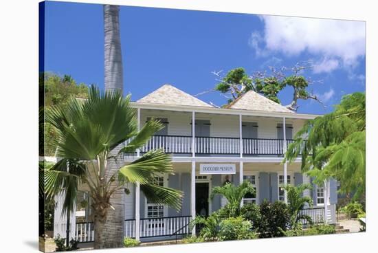 Nelson's House, Nelson's Dockyard, English Harbour, Antigua, Leeward Islands-Bruno Barbier-Stretched Canvas