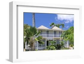 Nelson's House, Nelson's Dockyard, English Harbour, Antigua, Leeward Islands-Bruno Barbier-Framed Photographic Print