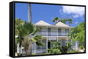 Nelson's House, Nelson's Dockyard, English Harbour, Antigua, Leeward Islands-Bruno Barbier-Framed Stretched Canvas