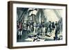 Nelson's Last Signal at Trafalgar, 1805-Thomas Davidson-Framed Giclee Print