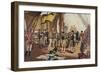 Nelson's Last Signal at Trafalgar-Thomas Davidson-Framed Giclee Print