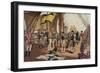 Nelson's Last Signal at Trafalgar-Thomas Davidson-Framed Giclee Print