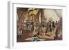 Nelson's Last Signal at Trafalgar-Thomas Davidson-Framed Giclee Print