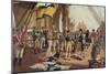 Nelson's Last Signal at Trafalgar-Thomas Davidson-Mounted Giclee Print