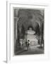 Nelson's Tomb in the Crypt of St Pauls-null-Framed Art Print