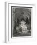 Nelson's Tomb in the Crypt of St Pauls-null-Framed Art Print