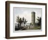 'Nelson's Tower, Forres', Moray, Scotland, 1821-William Daniell-Framed Giclee Print