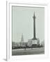 Nelsons Column with National Service Recruitment Poster, London, 1939-null-Framed Photographic Print