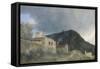 Nemi : l'arc-en-ciel-Pierre Henri de Valenciennes-Framed Stretched Canvas