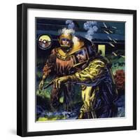 Nemo Took Aronnax on Another Walk, Promising Him a Sight Beyond All Belief-null-Framed Giclee Print