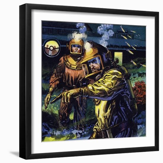 Nemo Took Aronnax on Another Walk, Promising Him a Sight Beyond All Belief-null-Framed Giclee Print