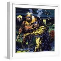 Nemo Took Aronnax on Another Walk, Promising Him a Sight Beyond All Belief-null-Framed Giclee Print