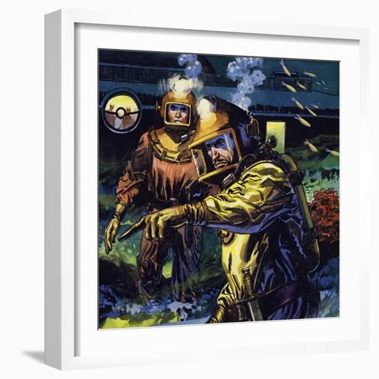 Nemo Took Aronnax on Another Walk, Promising Him a Sight Beyond All Belief-null-Framed Giclee Print